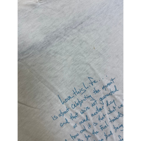 Love This Life Wear Long Sleeve T-Shirt Bird of Paradise Cream XL Organic Cotton - Picture 6 of 8